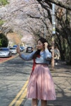 부산 달맞이길 벚꽃 나들이 미포철길 까지 - 안녕하세요 미례미입니다 부산 달맞이길 벚꽃 길 예쁜거 다들 ... | 패션 스타일, 벚꽃