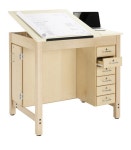 Solid Wood Drafting Table(이미지 포함)