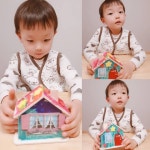 유치원도예시간에 만들어온 집저금통 너므예쁨!! . 이건 재여니가 열심히 채우자!!ㅋ . . ㅡ | Christmas ornaments... 