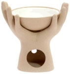 Ceramic Oil Burner - Hands | 도자기 아이디어, 도자기, 아이디어