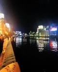 Pictures) -   #끝나지않은2일차 #나카스강 #야경 #밤산책 #나카스포장마차 #1인1메뉴 #하이… | New york skyline, Sydney... 