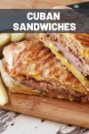 Cuban Sandwiches Recipe | Recipe | Sandwich maker recipes, Cuban sandwich recipe, Cuban sandwich