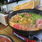 #샤브샤브 집에서 등촌칼국수 너낌적인너낌 칼국스 볶음밥스 배뚜둥 ㆍ ㆍ #불금#저녁밥#요리#밥상#맛스타그램#등촌칼국수#좋아요... 