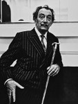 Salvador Dali, Vintage 1966 Gelatin Silver Photograph, Jack Mitchell | 유명인