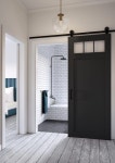Hardware Kit | Contemporary Barn Door Hardware | Outdoor Sliding Barn Doors 20190704 | 미닫이문, 인테리어, 호텔 욕실 디자인