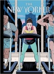 The New Yorker magazine -  The Finish Line Illustration by R. Kikuo Johnson | 잡지 레이아웃, 스케치북