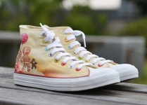 나의 좋아요로 아이들에게 선물을 줄 수 있다면? LG전자 꿈을 그린 운동화는 가능하다! | Sneakers, High top vans, High top sneakers