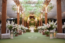 아이웨딩 > 브랜드 > 웨딩홀 > 빌라드지디 강남 더그레이스켈리홀 - 2021 | 야외 정원, 꽃장식, 야외