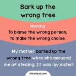 Image result for picture of barking up the wrong tree | 공부, 영어