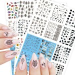 Pin by Nestie on Mega Promo | Pattern mixing, Nail stickers, Pattern