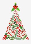 to draw a Christmas tree Xmas tree Doodle, drawing, illustration | 크리스마스 카드, 메리 크리스마스 카드, 수채화 크리스마스