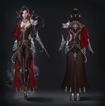 ArtStation - assassin woman, Koo bong | 캐릭터 시트, 여성, 판타지