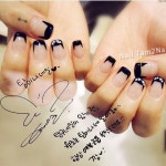 • Nail Design 연예인네일 소녀시대 태연네일 / 탱구네일 네일아트모음! : 네이버 블로그 | 네일 아이디어, 할로윈 네일