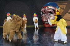 탈춤공연장_중요무형문화재 제73호 가산오광대(2015. 9. 30.)