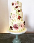 Wedding cake idea. | 플라워 케이크, 케이크