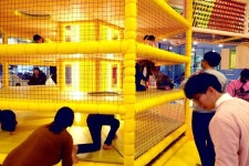 구미 G7 스퀘어 키즈파크 헬로쁘띠 | Basketball court, Fun, Fun slide