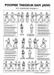 태극 3장. | Taekwondo forms, Taekwondo, Korean martial arts