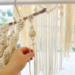 선물한 후 완성컷 공개해야지 😊 🌙U macrame🌙 ⛅ 마크라메 원데이 클래스 :: 평일 오후 2시타임, 오후 8시반타임, 일요일 오후 가능... 