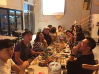 인성이 아름다운 인성 빠  이 번주는 #미술관 인성빠 의 #박사학위 #청구전 전시   #뒷풀이 #이조감자탕 난 뭐 먹었드라 ? ! 오이고추... 