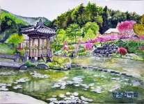 #풍경화 #수채화 #나무 #정자 #연못 #풍경수채 #그림 #채색 #의정부미술학원 #성인취미미술 #의정부창조의아침미술학원 #의정부창아 #양주미술학원... 