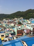 부산 감천문화마을 - 하늘마루서 내다본 풍경 | 사진, 배경