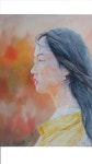 명서 장님이 소묘와수채화에 올린 이미지 | 인물화, 유화, 수채화 아트