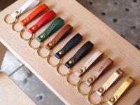 made of the solid brass by SunGoddessCollars on Etsy https://www.etsy.com/lis… | 열쇠 고리, 가죽 열쇠 고리, 가죽 공예 도안