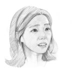 스니커즈 초코바 광고 속 채수빈 | 스케치, 그림, 인물화