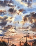 Pin by Studio jb on 수채화 과슈 중급 | Watercolor landscape paintings, Watercolor art, Landscape paintings