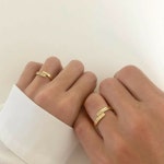 pin 커피 | Cute promise rings, Custom wedding rings, Engagement rings couple
