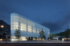 *화이트 실크 스크린 & 더블 스킨 파사드 [ Benthem Crouwel Architects ] Kulturbau | 건축가, 파사드, 조경설계
