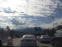 #Misiryeong Penetrating Road, Korea | 미시령관통도로 (속초 학사평교차로에서 바라 본 울산바위)