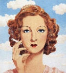 Georgette Magritte by Rene Magritte (1934) | 예술가, 초현실주의, 예술