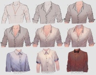 anime guy in button up shirt - Cerca con Google - 2020 | 캐릭터 복장, 옷 그리기, 패션 디자인 드로잉