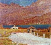 giovanni giacometti | bild giovanni giacometti engadiner landschaft | 아크릴