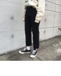 스모키 블랙팬츠 - 러브앤드팝 | Fashion, Normcore, Style