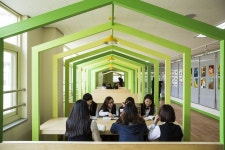 광주여자고등학교 문화공간  위치 : 전라남도 광주시 서구 화정동... 만들기  (학교 내 유휴공간 개선사업) 계획면적 : 164 m² 설계기간... 