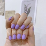 2 条评论 - 덕소네일 ᴺᴬᴵᴸ ᴰᴰᴼᵂᴬ◡̈ (@ddowa_nail)... 봄네일 #풀컬러네일 #원컬러네일 #연보라네일 #심플네일”... 