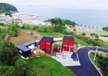 유니박스 Namhae 2nd Pension 남해 펜션 투민73voyage | 컨테이너 하우스, 인테리어, 공공