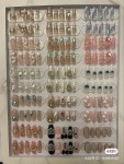 Pin by DDE:) on 메이크업/네일아트 | Funky nails, Long square acrylic nails, Pretty nails