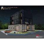 Namhae 1st Pension 남해 단체펜션 아라누리  CAFÉ + CONTAINER HOUSE... 20ft 컨테이너로 지어진 컨테이너 카페&게스트하우스 _ 게...