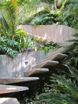 Mrs Paul Sheats, Los Angeles, California, 1963. Remodelled for Mr Jim Goldstein, 1989. #landscapearchitecture | 조경, 계단, 정원
