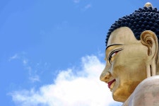 고영배 - [부탄6] 파드마삼바바 예언의 실현, 붓다 도르덴마(Buddha Dordenma) 팀푸 시내에서 남쪽 산...