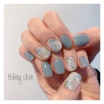 블링스타네일💅🏻 대구네일 on Instagram: “⠀ #마블네일 #대리석네일... 