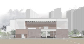 Gymnasium S, Seoul : Architects H2L - 건축사사무소 H2L | 건축 모델, 건축 디자인, 건축 레이아웃