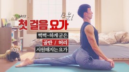 첫걸음-5) 틀어진 골반과 허리를 강하고 유연하게 해주는 초급 요가 - YouTube - 2023