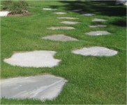 Walkway for the backyard. | 조경