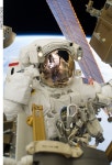 Rick Mastracchio, STS-131 mission specialist, participates in the missions third and final session … | 우주정거장, 우주