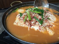 미산계곡 식당 두부찌개 | 식당