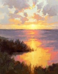 David Mensing #OilPaintingOcean #OilPaintingLove #OilPaintingScenery | 풍경화, 유화, 수채화 노을